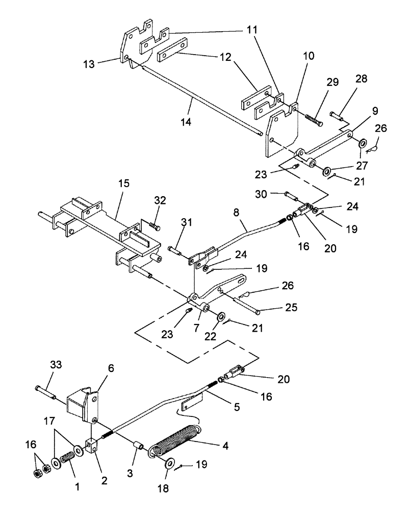 Схема запчастей Case IH 716542046 - (010) - LIFT COMPONENTS - MWX72R 