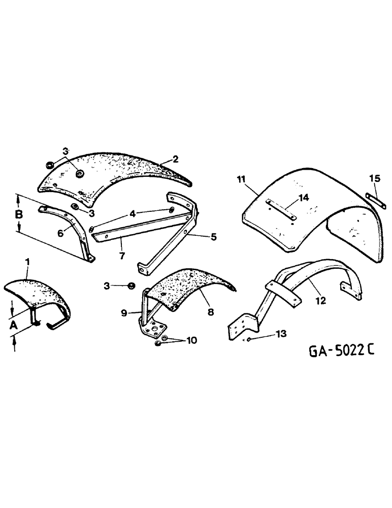 Схема запчастей Case IH 844S - (13-12) - FRONT SPLASH (05) - SUPERSTRUCTURE