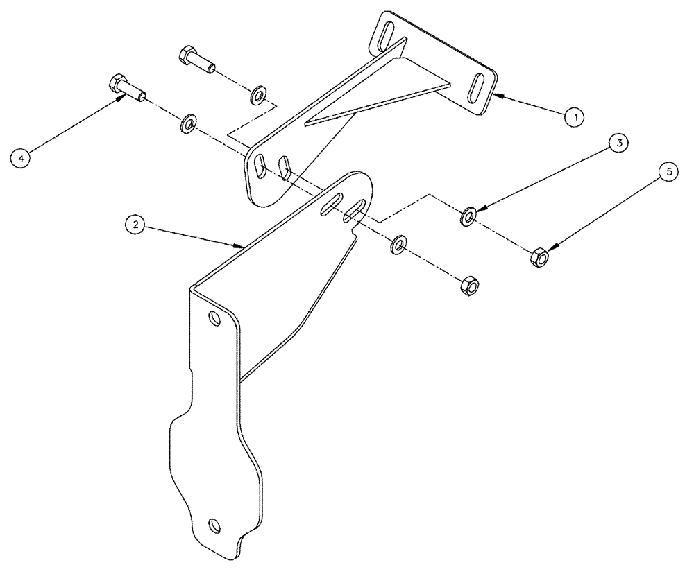 Схема запчастей Case IH SPX4260 - (04-037) - GUIDE, HOOD - LATCH Suspension & Frame