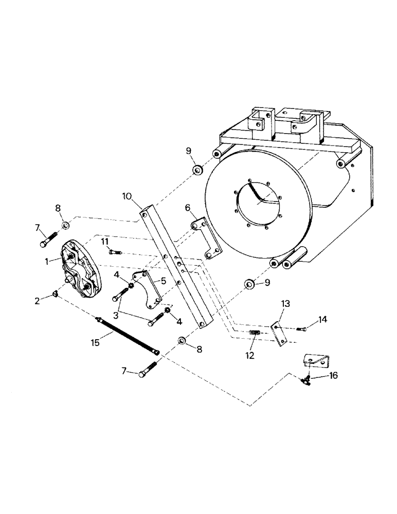 Схема запчастей Case IH ST210 - (10-10) - DUAL HYDRAULIC BRAKE AND MOUNTING, ST 210 AND RC 210 Options & Miscellaneous