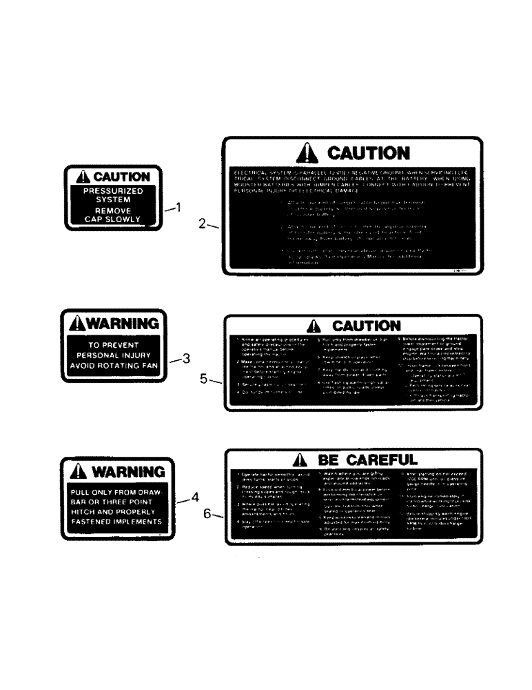 Схема запчастей Case IH STEIGER - (09-02) - CHASSIS DECALS (13) - DECALS