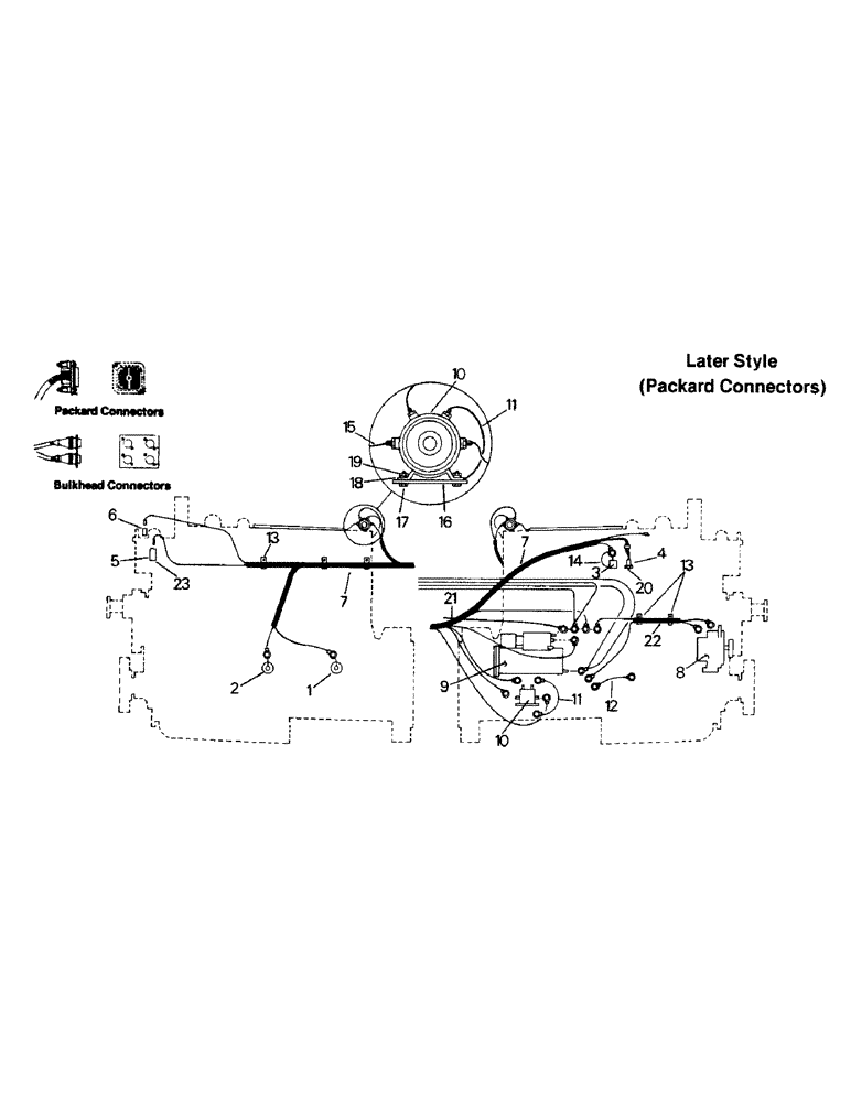 Схема запчастей Case IH ST220 - (02-04) - ENGINE ELECTRICAL, CAT 3306, LATER (06) - ELECTRICAL