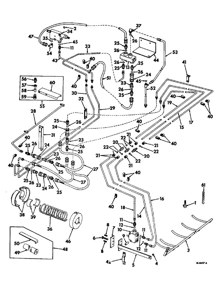 Схема запчастей Case IH 503 - (235) - PLATFORM AUTOMATIC CONTROL ATTACHMENT (88) - ACCESSORIES