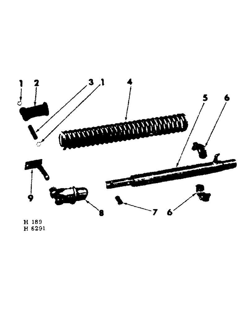 Схема запчастей Case IH 201 - (A-095) - PLATFORM LIFT CYLINDER MOUNTING PARTS (58) - ATTACHMENTS/HEADERS