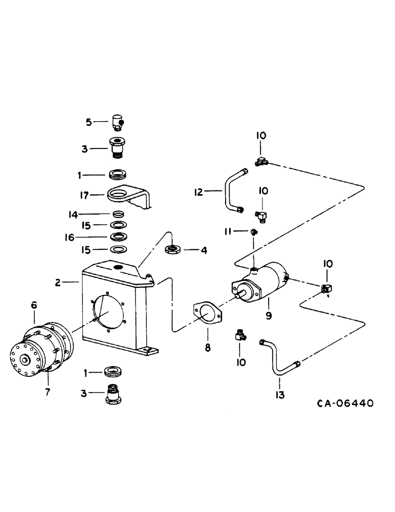 Схема запчастей Case IH 1460 - (15-021) - DRIVE ASSY, POWER GUIDE WHEELS Wheels & Traction