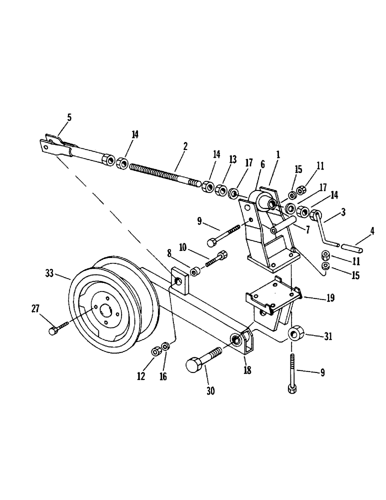 Схема запчастей Case IH 1200M-SERIES - (036) - OUTRIGGER GAUGE WHEELS, GAUGE WHEEL, RIGHT AND LEFT, NEW STYLE 