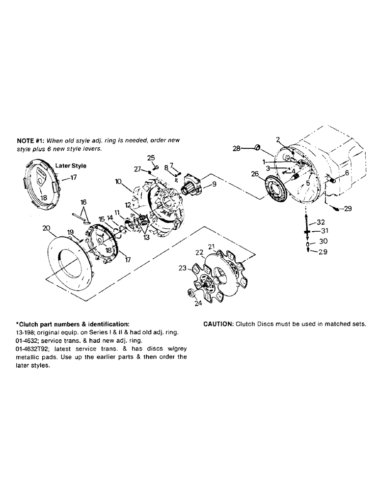 Схема запчастей Case IH STEIGER - (04-17) - 15-1/2" CLUTCH ASSEMBLY, PANTHER II (04) - Drive Train