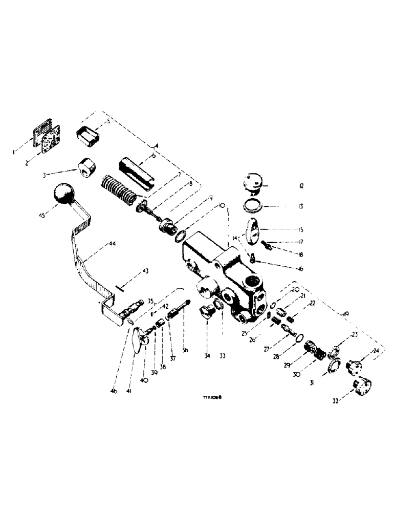 Схема запчастей Case IH 434 - (5-06) - CONTROL VALVE - HYDRAULIC ATTACHMENTS (08) - HYDRAULICS