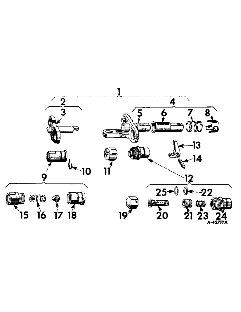 Схема запчастей Case IH FARMALL MDV - (276) - HYDRAULIC SYSTEM, BREAK-AWAY COUPLING (07) - HYDRAULIC SYSTEM