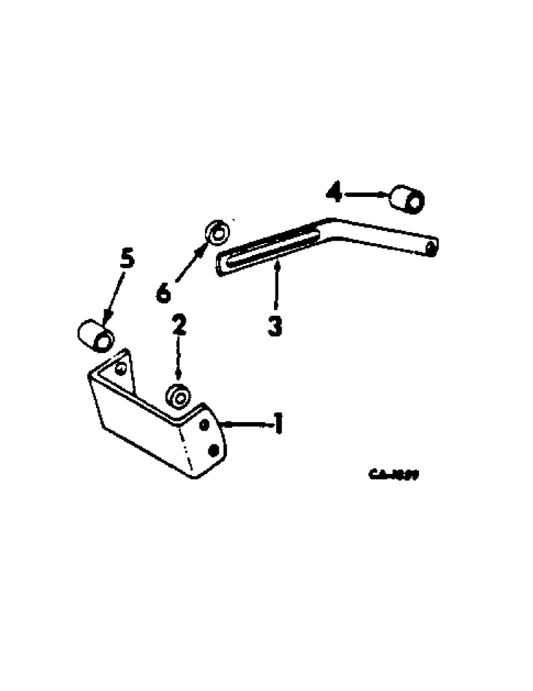 Схема запчастей Case IH C-301 - (E-26) - ALTERNATOR-GENERATOR MOUNTING 