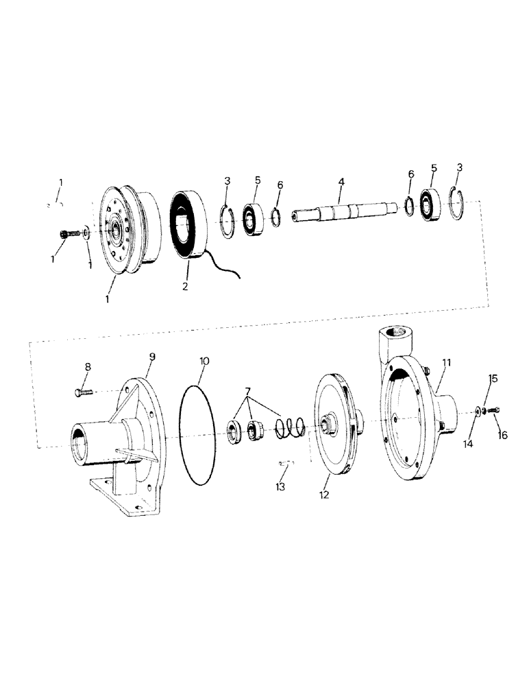 Схема запчастей Case IH ST210 - (10-18) - SPRAYER PUMP ASSEMBLY Options & Miscellaneous