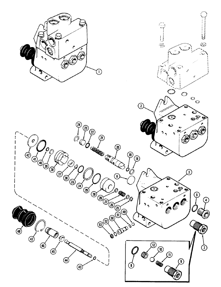 Схема запчастей Case IH 1370 - (150) - POWER ASSIST BRAKE SYSTEM, POWER ASSIST BRAKE VALVE ASSEMBLY, USED WITH DIFFERENTIAL LOCK (07) - BRAKES