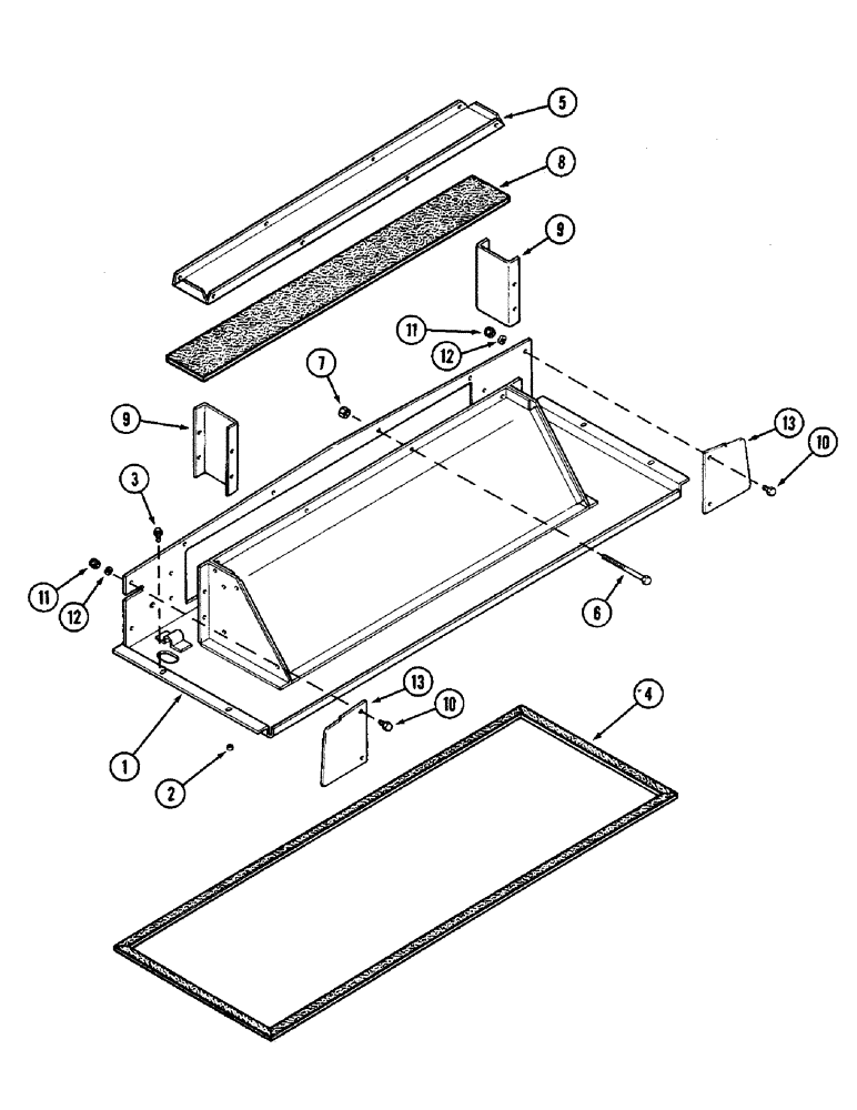 Схема запчастей Case IH 3294 - (9-464) - CAB, PLENUM, PRIOR TO CAB S/N 12107380 (09) - CHASSIS/ATTACHMENTS