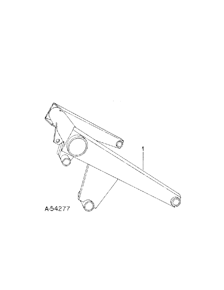 Схема запчастей Case IH 6 FARM - (A-02[A]) - WHEEL ROCKSHAFT ARCH 