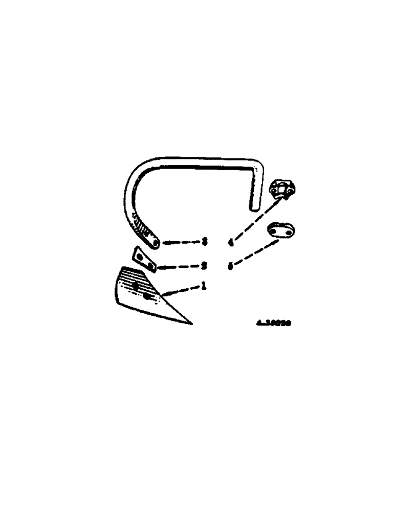 Схема запчастей Case IH 700 - (AK-16[A]) - COMBINATION JOINT ATTACHMENT, ONE PIECE BLADE, ONE PER FURROW 