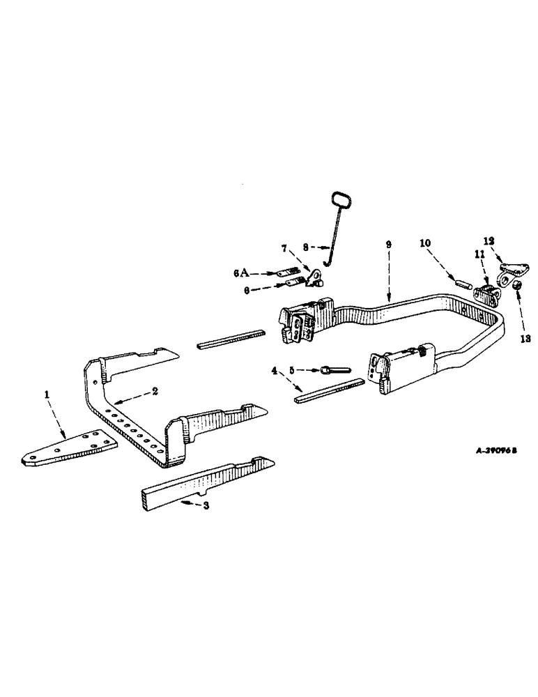 Схема запчастей Case IH 300 - (323) - ATTACHMENTS, FAST-HITCH WITHOUT TRACTION CONTROL (SPECIAL) Attachments