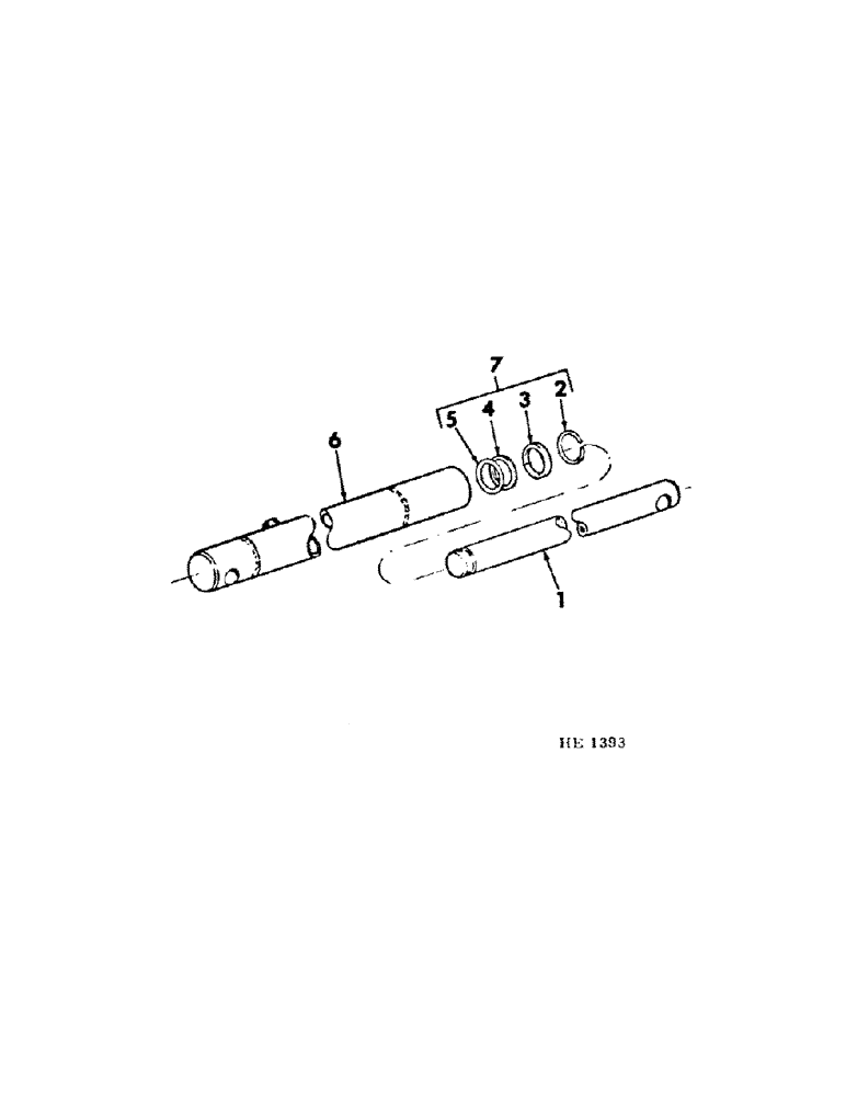 Схема запчастей Case IH 210 - (F-07[A]) - HYDRAULICS SYSTEM, PLATFORM LIFT HYDRAULIC CYLINDER (07) - HYDRAULIC SYSTEM