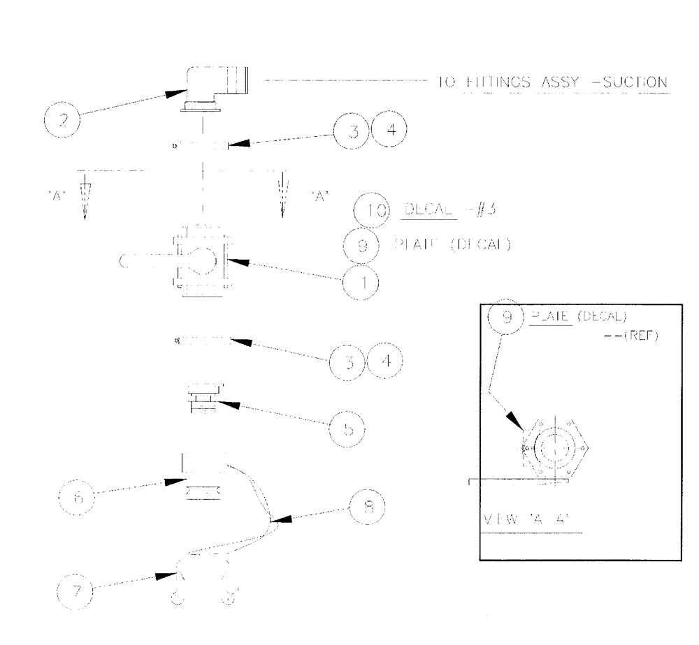 Схема запчастей Case IH SPX3200 - (09-030) - VALVE ASSY, PRODUCT SUCTION (SS ELLIPT. TANK) (78) - SPRAYING