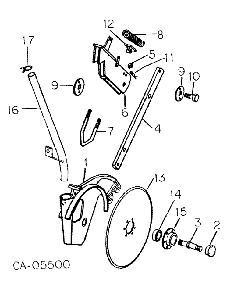 Схема запчастей Case IH 400 - (YB-20) - DOUBLE DISK OPENER, QUANTITIES SHOWN ARE PER ROW 