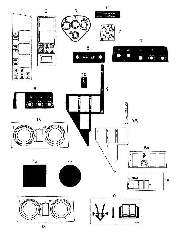 Схема запчастей Case IH 2577 - (90.108.03) - DECALS - CAB (90) - PLATFORM, CAB, BODYWORK AND DECALS