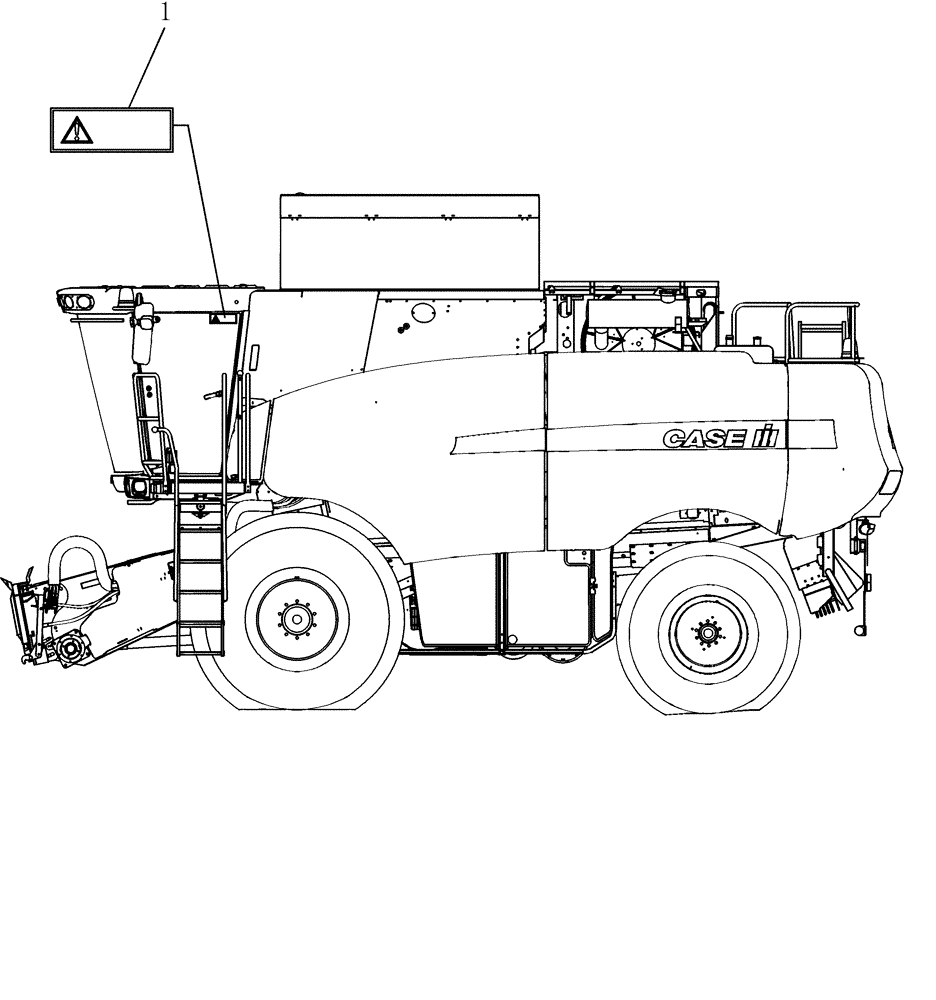 Схема запчастей Case IH 7120 - (90.108.10) - DECALS - RUSSIA ONLY - 7120, 8120, 9120 (90) - PLATFORM, CAB, BODYWORK AND DECALS