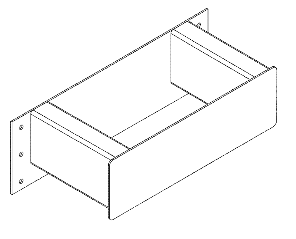 Схема запчастей Case IH FLX4330 - (10-002) - FRAME EXTENSION, 18” Options