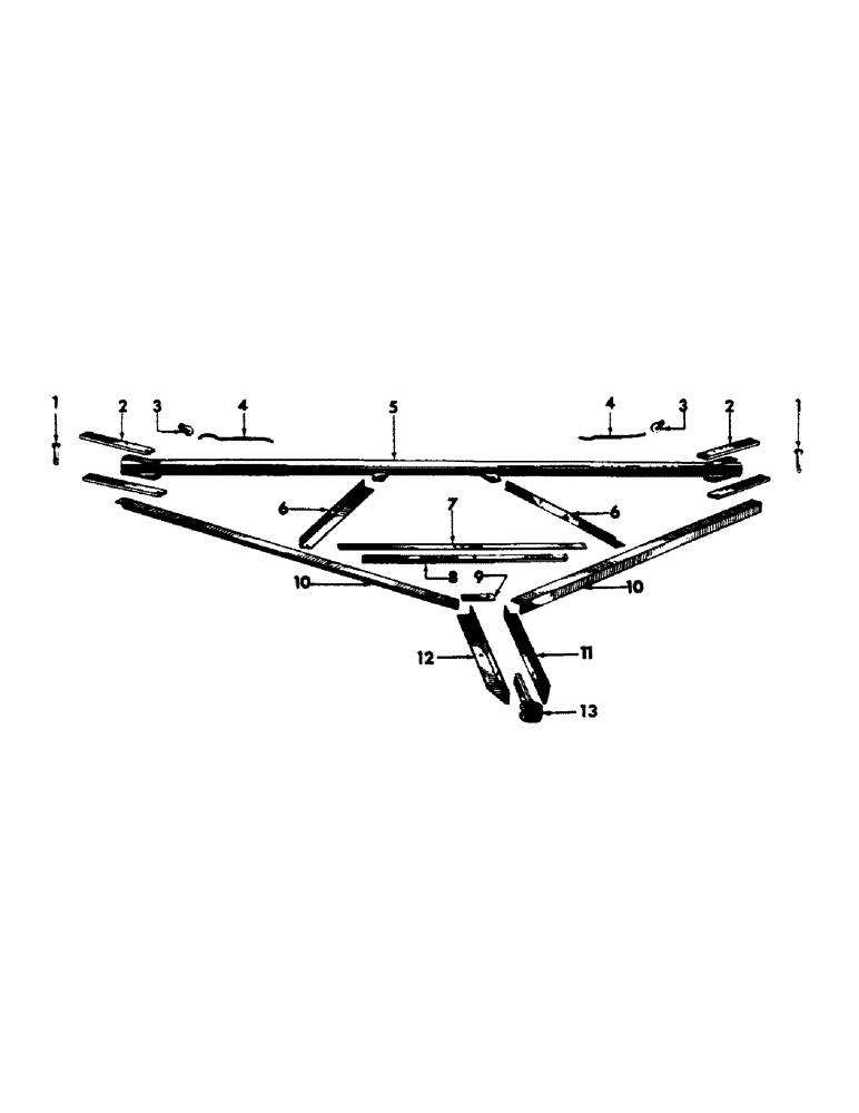 Схема запчастей Case IH 100 - (B-34) - TWO DRILL HITCH, 24 X 6, 20 X 7 AND 24 X 7 