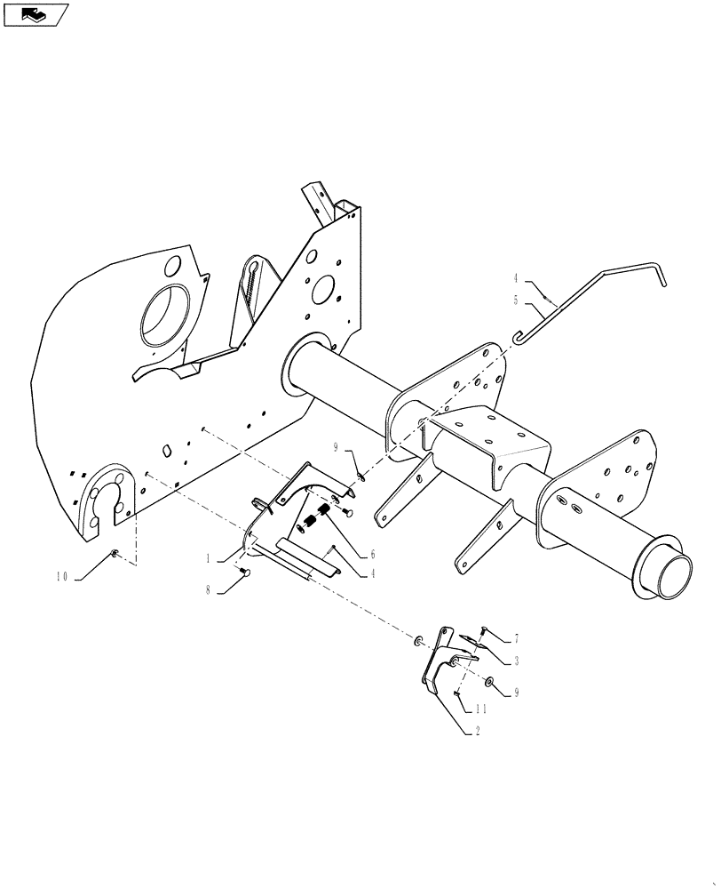 Схема запчастей Case IH RB455A - (68.180.06) - TWINE KNIFE, DELUXE BALERS (68) - TYING/WRAPPING