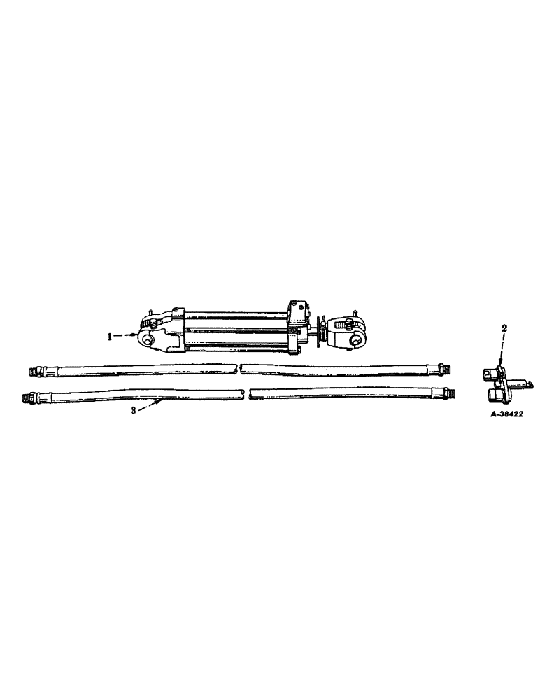 Схема запчастей Case IH FARMALL MD - (296) - HYDRAULIC SYSTEM, HYDRAULIC EQUIPMENT, SPECIAL, HYDRAULIC CYLINDER AND PARTS (07) - HYDRAULIC SYSTEM