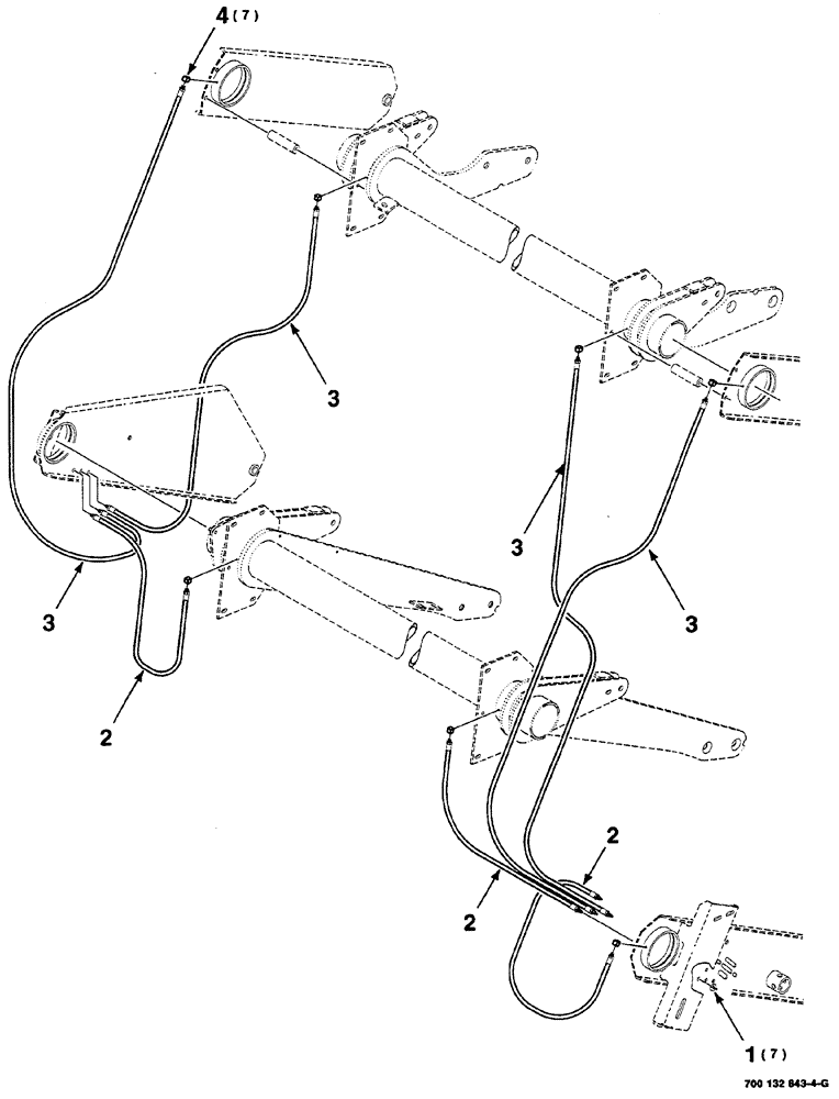 Схема запчастей Case IH RS561 - (06-024) - TENSIONING LUBE ASSEMBLY (S.N. CFH0156400 AND LATER) (13) - FEEDER