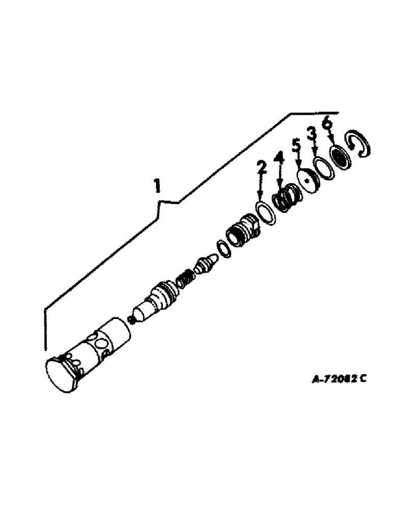 Схема запчастей Case IH 21256 - (F-22) - HYDRAULIC SYSTEM, PILOT RELIEF VALVE (07) - HYDRAULIC SYSTEM