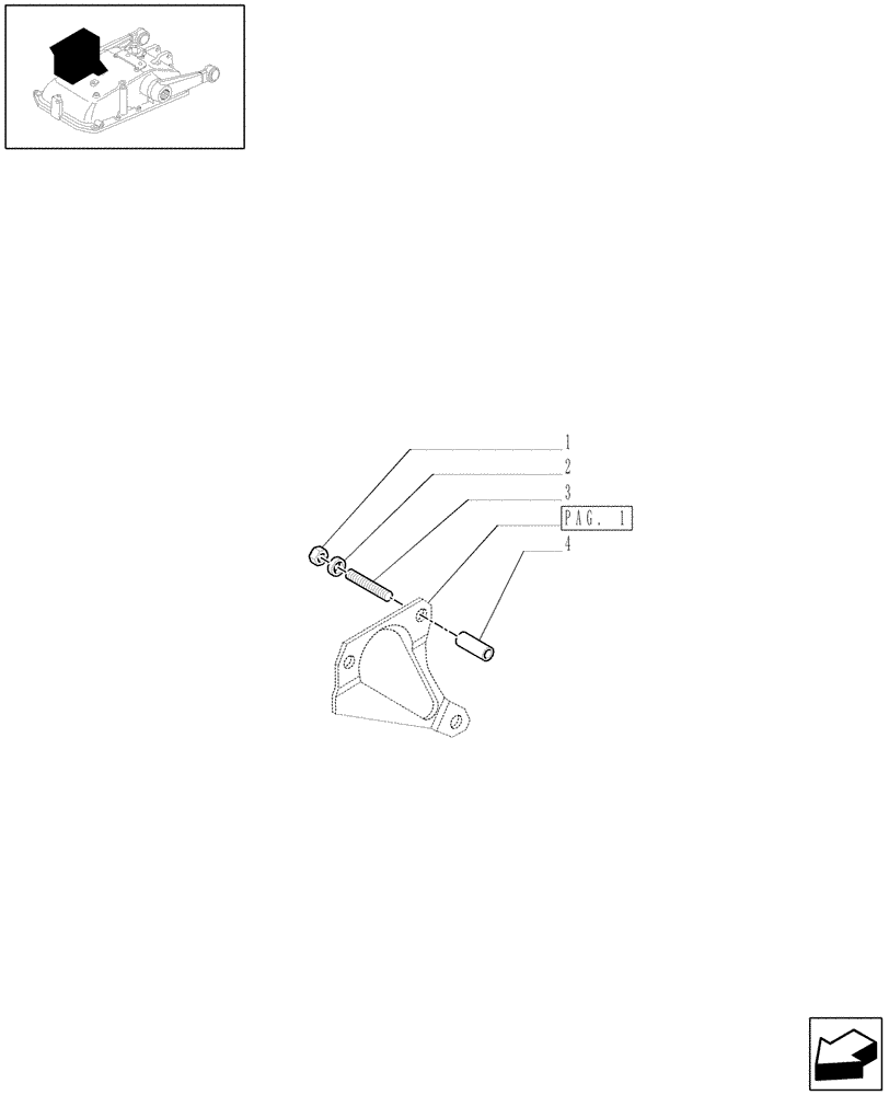 Схема запчастей Case IH JX1095N - (1.82.5[02]) - LIFT CONTROL (07) - HYDRAULIC SYSTEM