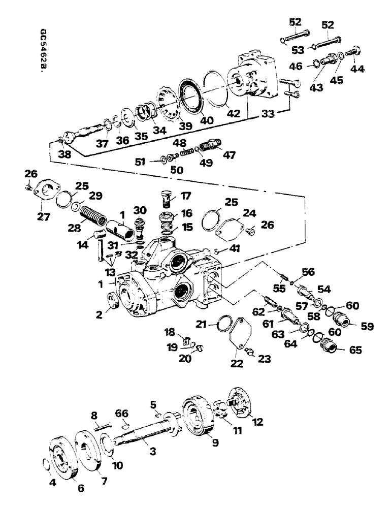 Схема запчастей Case IH D-155 - (11-123) - INJECTION PUMP 