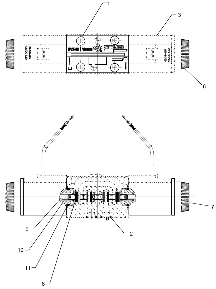 Схема запчастей Case IH 1260 - (35.138.04) - HYDRAULICS - VALVE, STEERING PROPORTIONAL (35) - HYDRAULIC SYSTEMS