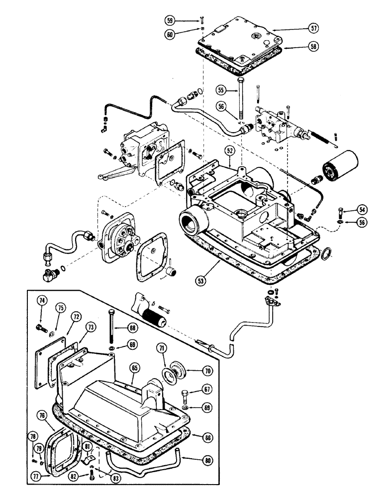 Схема запчастей Case IH 930-SERIES - (131A) - DRAFT-O-MATIC EQUIPMENT AND LINES (06) - POWER TRAIN