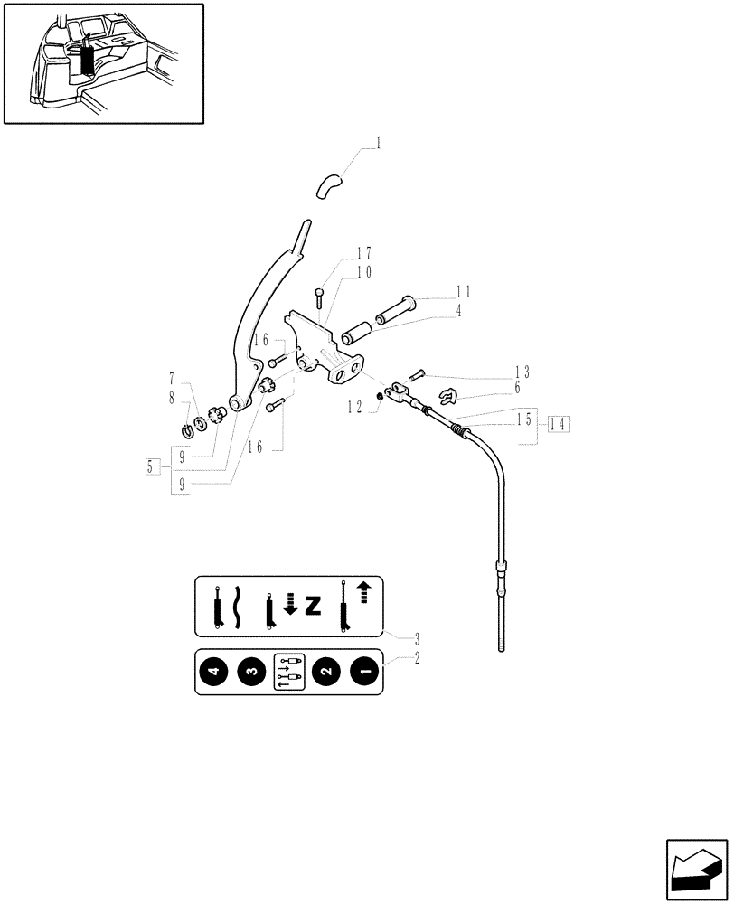 Схема запчастей Case IH MAXXUM 130 - (1.96.2/02) - 3 REAR CONTROL VALVES - CONTROL VALVE CONTROL (VAR.330851-331844-333844-334844) (10) - OPERATORS PLATFORM/CAB