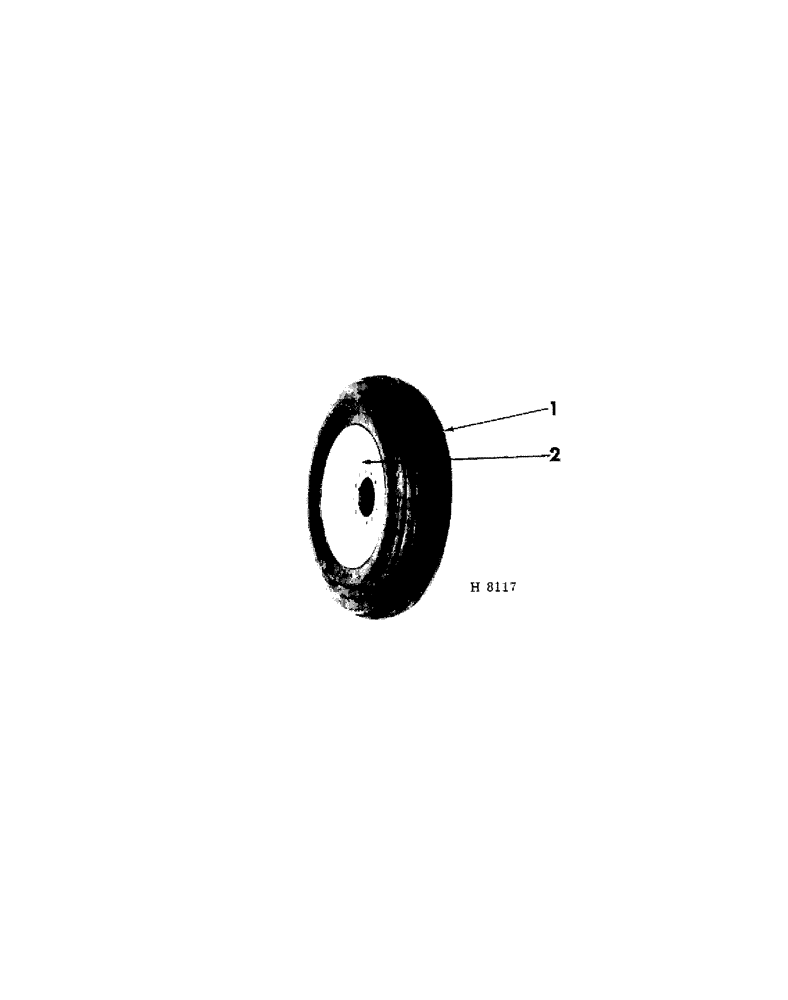 Схема запчастей Case IH 55 - (08-04[A]) - PNEUMATIC TIRE AND WHEEL 