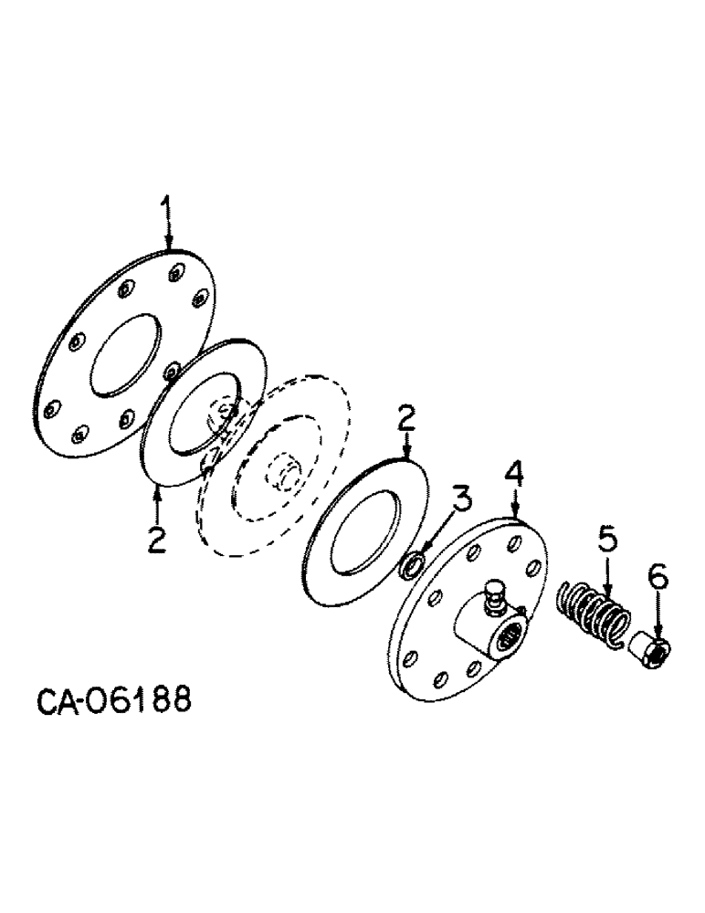 Схема запчастей Case IH 10 - (B-12) - SLIP CLUTCH 