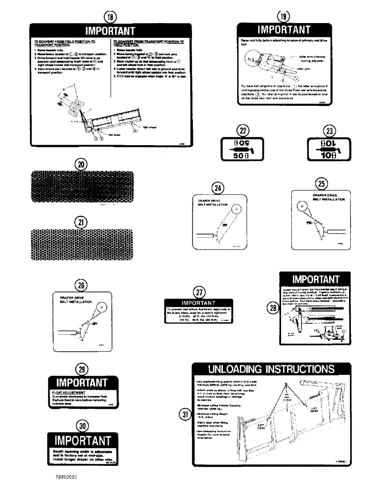 Схема запчастей Case IH 721 - (9-56) - DECALS (09) - CHASSIS