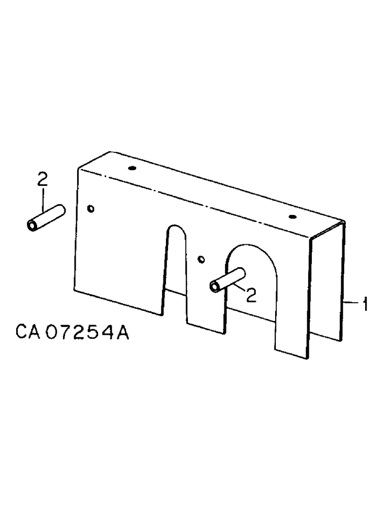 Схема запчастей Case IH 800 - (06-12[1]) - DRIVE CHAIN GUARD ATTACHMENT FOR MAIN DRIVE WHEEL, UNITS H - L, N THRU R, U, V, Z, AA AND AB (06) - POWER TRAIN