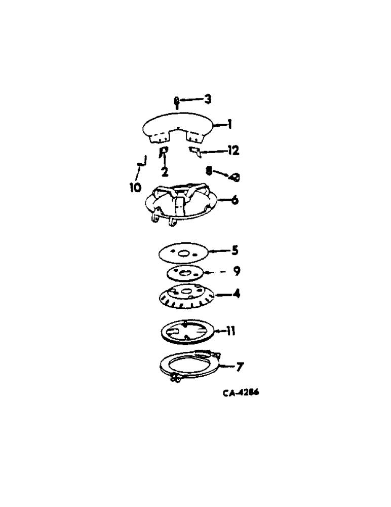 Схема запчастей Case IH 87 - (Q-14) - PEANUT PLANTING EQUIPMENT, ROTARY CONE BOTTOM, QUANTITIES SHOWN ARE PER ROW, 1977 AND SINCE 