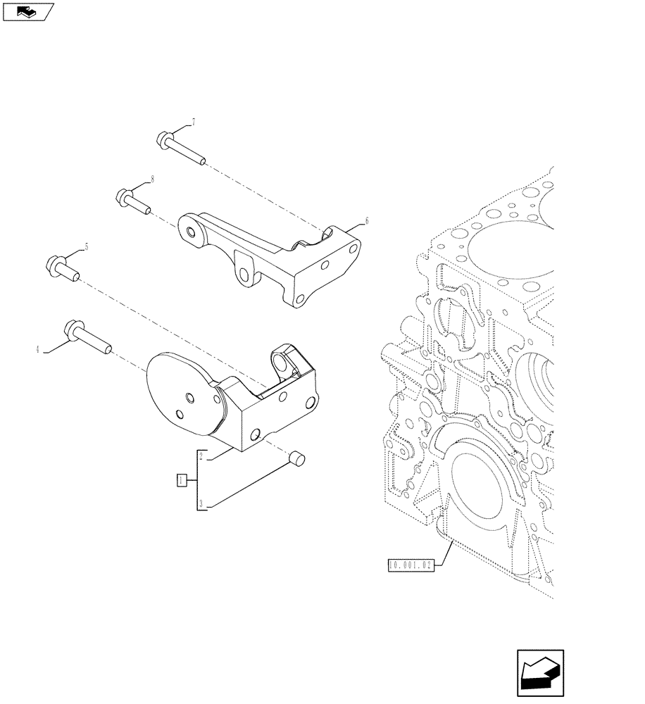 Схема запчастей Case IH F2CFZ613A E016 - (55.301.02) - ALTERNATOR (504386863) (55) - ELECTRICAL SYSTEMS