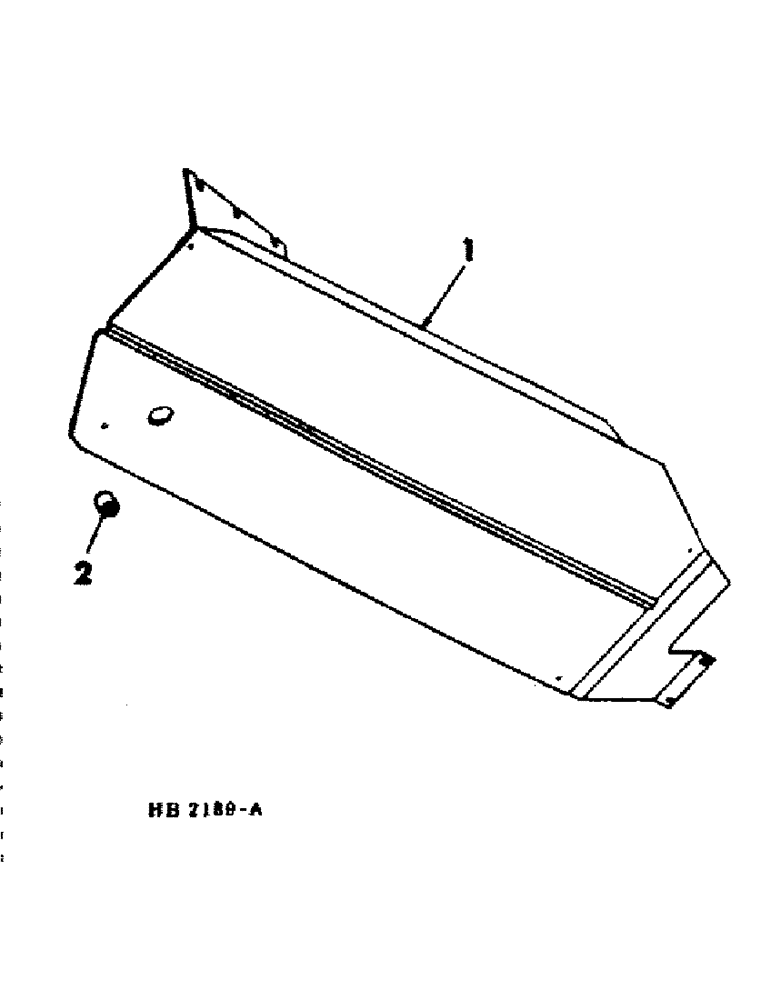 Схема запчастей Case IH SINGLE - (A-07) - SINGLE OVERSHOT AUGER HEADER, REEL DRIVE SHIELD RH 