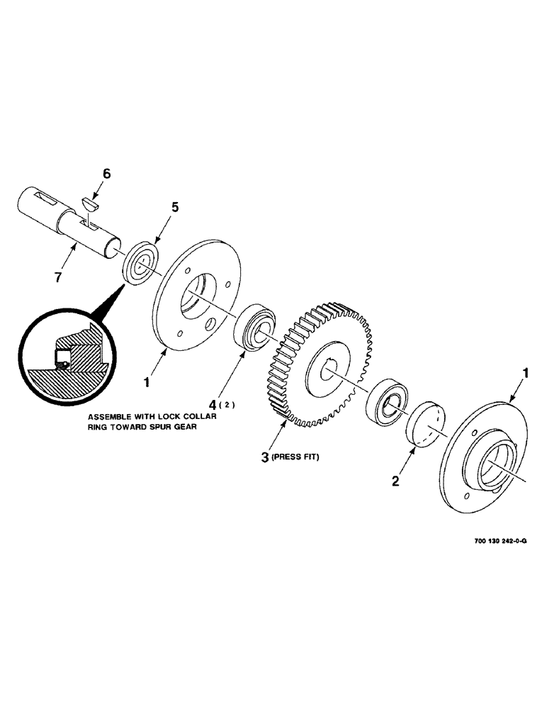 Схема запчастей Case IH 8850 - (2-28) - SHAFT ASSEMBLY, LOWER (58) - ATTACHMENTS/HEADERS