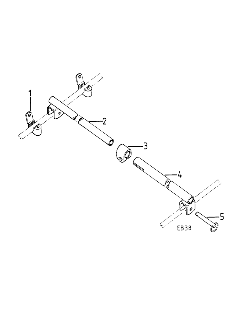 Схема запчастей Case IH 1460 - (17-027) - STRAW SPREADER GUARD Mounted Equipment