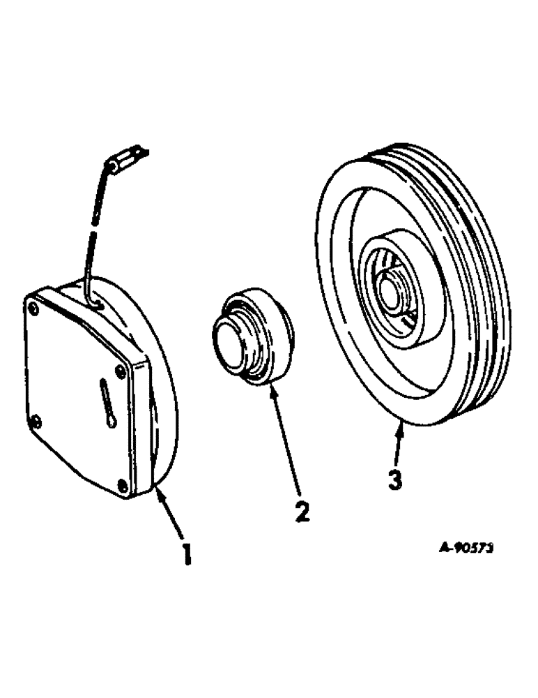 Схема запчастей Case IH 2856 - (N-29) - PARTS ACCESSORIES AND ATTACHMENTS, SHEAVE CLUTCH Accessories & Attachments