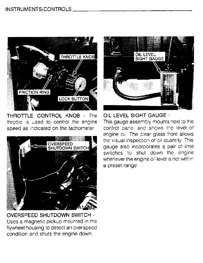 Схема запчастей Case IH 6830TA - (1-10) - INSTRUMENTS, CONTROLS 