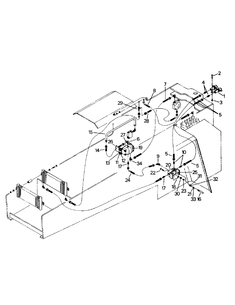 Схема запчастей Case IH CS-360 - (10-09) - HYDRAULIC MOTOR KIT Options & Miscellaneous