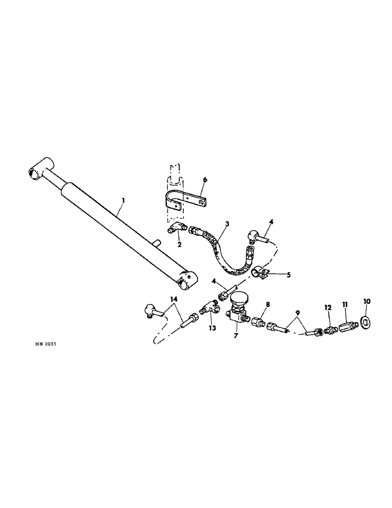 Схема запчастей Case IH 1501 - (A-11) - BOOM LIFT HYD, MECH BCKT CNTRL, MODEL 424 1965 TO 1966 