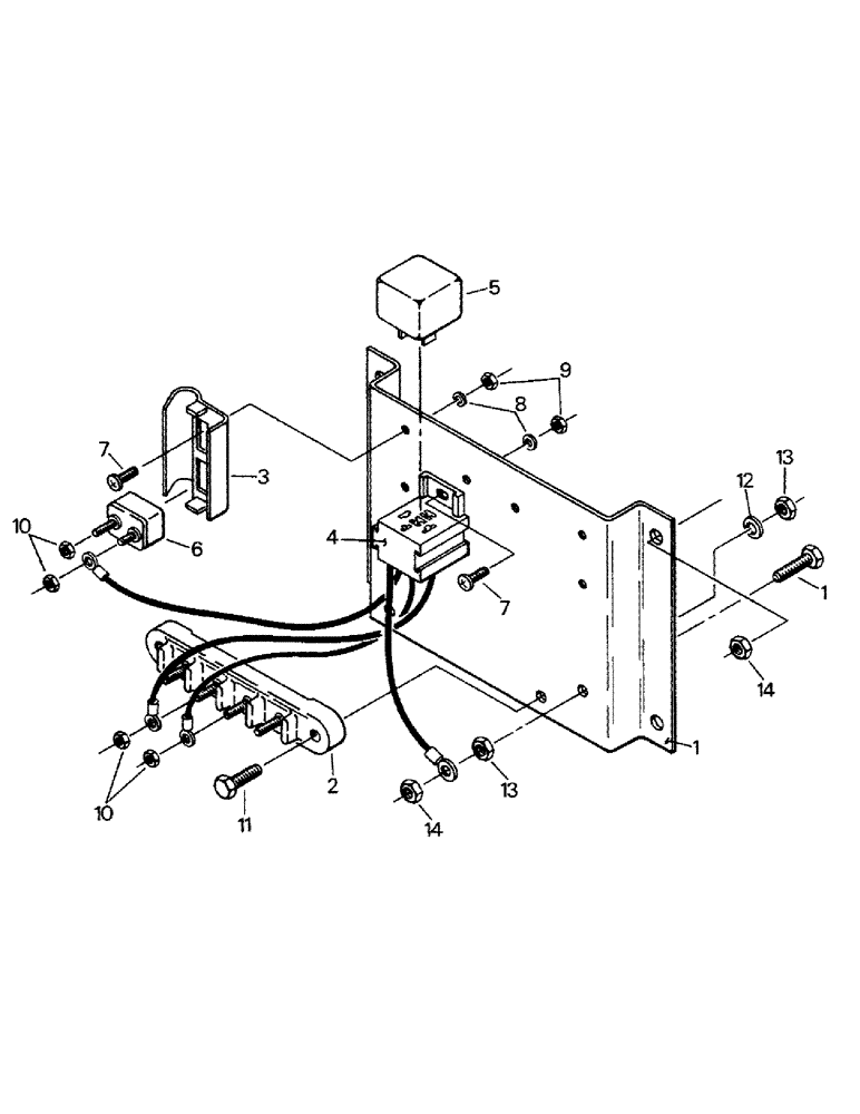 Схема запчастей Case IH KP-1400 - (02-16) - INSTRUMENT COMPONENT ASSEMBLY (06) - ELECTRICAL